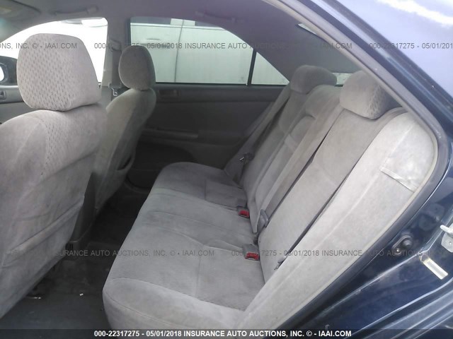 4T1BE32K03U251314 - 2003 TOYOTA CAMRY LE/XLE/SE Mavi foto 8