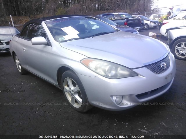 4T1FA38P16U077743 - 2006 TOYOTA CAMRY SOLARA SE/SLE SILVER photo 1