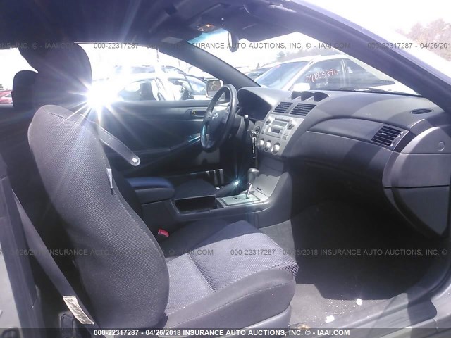 4T1FA38P16U077743 - 2006 TOYOTA CAMRY SOLARA SE/SLE 银色 照片 5