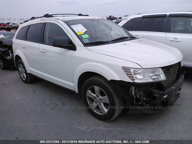 3D4GG57V29T502018 - 2009 DODGE JOURNEY SXT WHITE photo 1