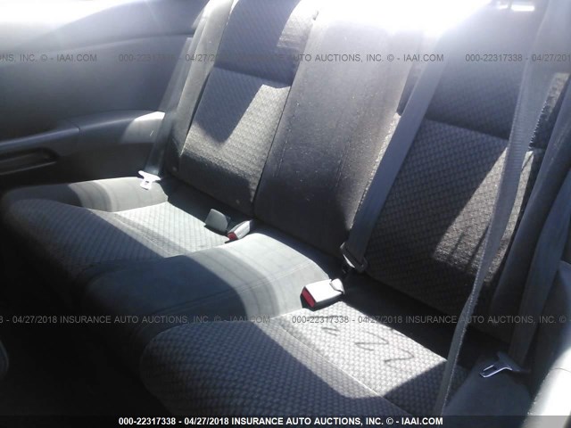 1HGEM211X4L062668 - 2004 HONDA CIVIC DX VP SILVER photo 8