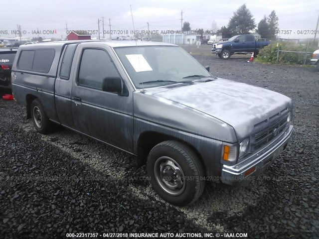 1N6SD16S4LC405550 - 1990 NISSAN D21 KING CAB GRAY photo 1