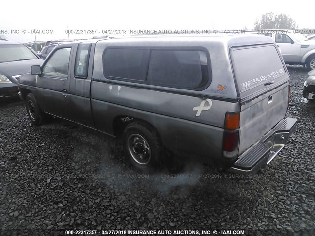 1N6SD16S4LC405550 - 1990 NISSAN D21 KING CAB GRAY photo 3