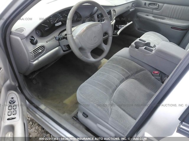 2G4WS52J021202220 - 2002 BUICK CENTURY CUSTOM SILVER photo 5