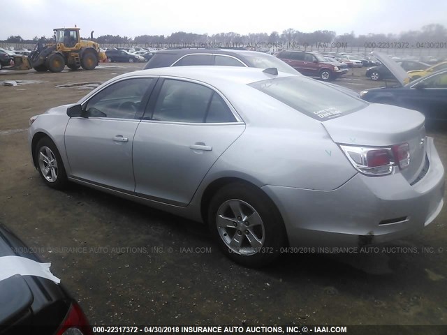 1G11B5SA3DF155185 - 2013 CHEVROLET MALIBU LS SILVER photo 3