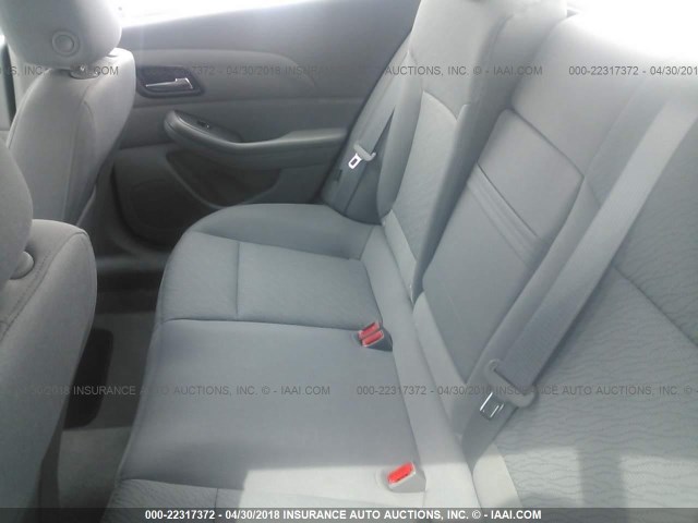 1G11B5SA3DF155185 - 2013 CHEVROLET MALIBU LS SILVER photo 8
