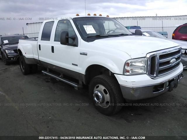 1FTWW33P06ED22006 - 2006 FORD F350 SUPER DUTY WHITE photo 6