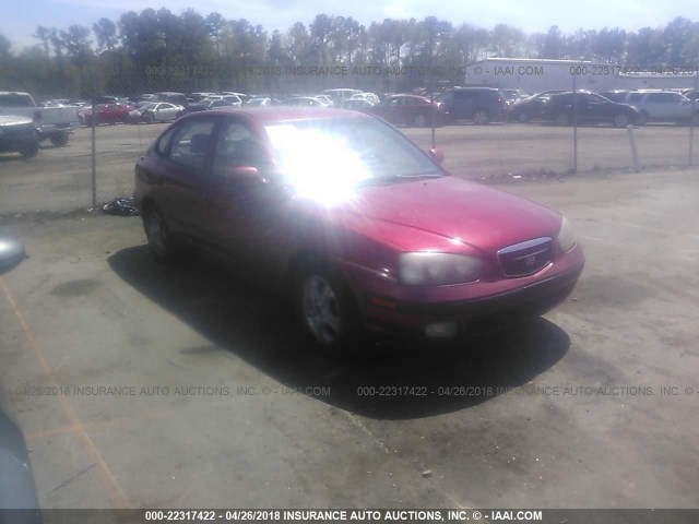 KMHDN55D03U101270 - 2003 HYUNDAI ELANTRA GLS/GT BURGUNDY photo 1