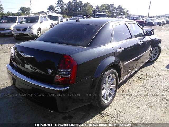 2C3LA63H16H158399 - 2006 CHRYSLER 300C BLACK photo 4