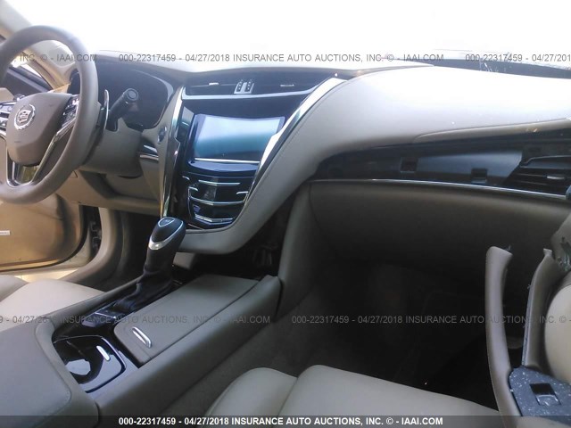 1G6AR5S39E0130416 - 2014 CADILLAC CTS LUXURY COLLECTION TAN photo 5