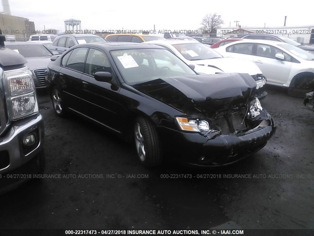 4S3BL616577210150 - 2007 SUBARU LEGACY 2.5I BLACK photo 1