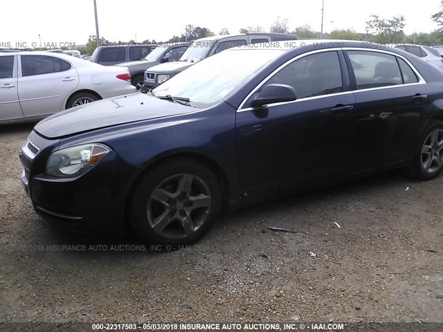 1G1ZG57BX9F178699 - 2009 CHEVROLET MALIBU LS 蓝色 照片 2