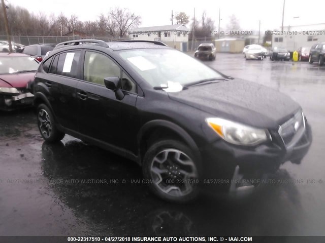 JF2GPABCXG9202665 - 2016 SUBARU CROSSTREK PREMIUM შავი ფოტო 1
