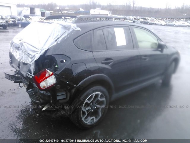 JF2GPABCXG9202665 - 2016 SUBARU CROSSTREK PREMIUM შავი ფოტო 4