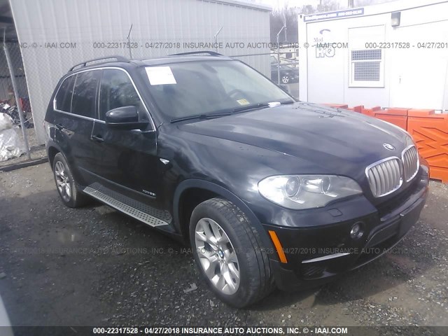 5UXZV4C5XD0E03742 - 2013 BMW X5 XDRIVE35I BLACK photo 1