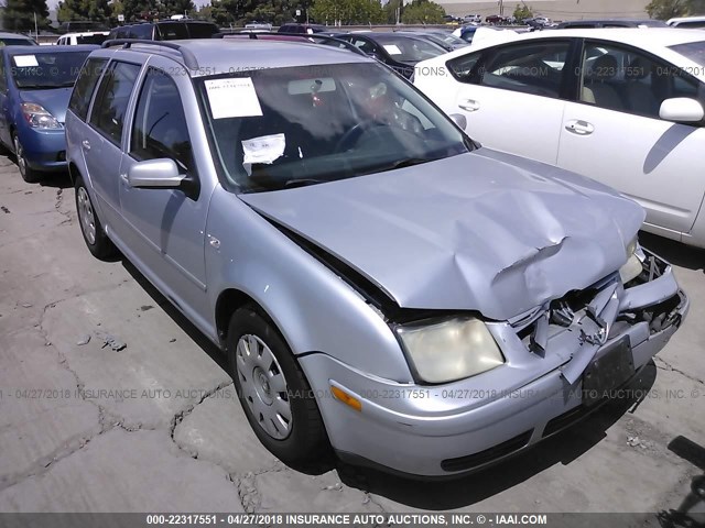 WVWRL61J25W001762 - 2005 VOLKSWAGEN JETTA GL SILVER photo 1