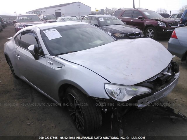 JF1ZNAA16D1707969 - 2013 TOYOTA SCION FR-S SILVER photo 1