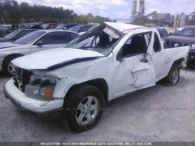 1GCESCDE8A8141893 - 2010 CHEVROLET COLORADO LT WHITE photo 2