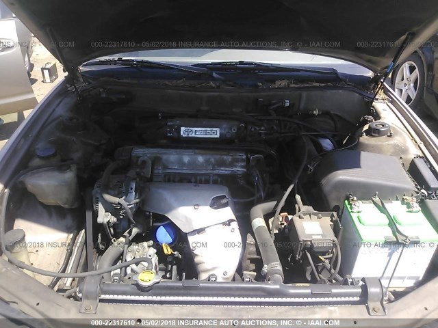 4T1BG12KXTU756811 - 1996 TOYOTA CAMRY DX/LE/XLE BEIGE photo 10
