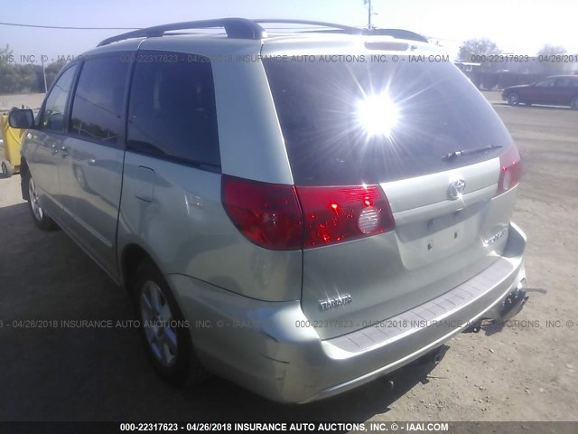 5TDZA23C56S486221 - 2006 TOYOTA SIENNA CE/LE GREEN photo 3