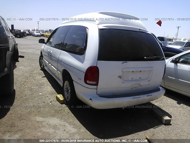 1C4GP44G4YB632993 - 2000 CHRYSLER TOWN & COUNTRY LX WHITE photo 3