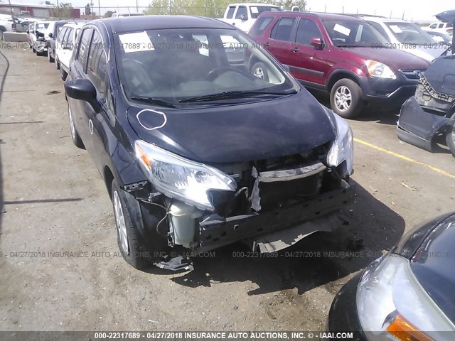 3N1CE2CP0FL373279 - 2015 NISSAN VERSA NOTE S/S PLUS/SV/SL/SR BLACK photo 6