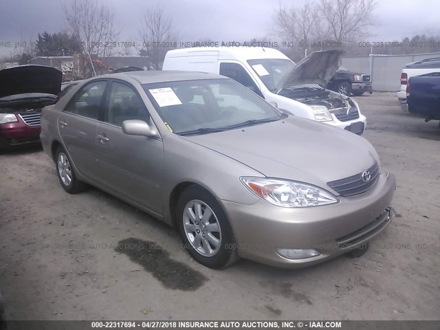 4T1BF30K73U558267 - 2003 TOYOTA CAMRY LE/XLE/SE თაფლისფერი ფოტო 1