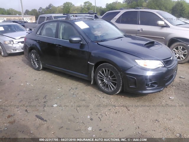 JF1GV7F60DG003195 - 2013 SUBARU IMPREZA WRX GRAY photo 1