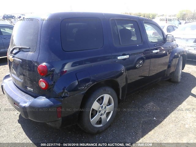 3GNBAAFW2BS637773 - 2011 CHEVROLET HHR LS 深蓝色 照片 4