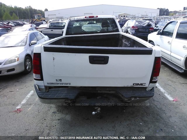 1GTN1TEX3DZ268407 - 2013 GMC SIERRA C1500 WHITE photo 8