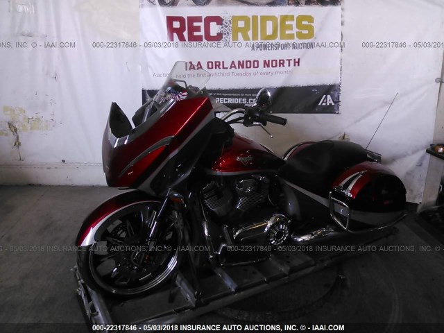 5VPYW36N0F3042831 - 2015 VICTORY MOTORCYCLES MAGNUM RED photo 2