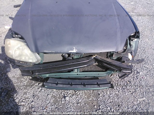 2HGEJ661XXH522681 - 1999 HONDA CIVIC SE GREEN photo 6