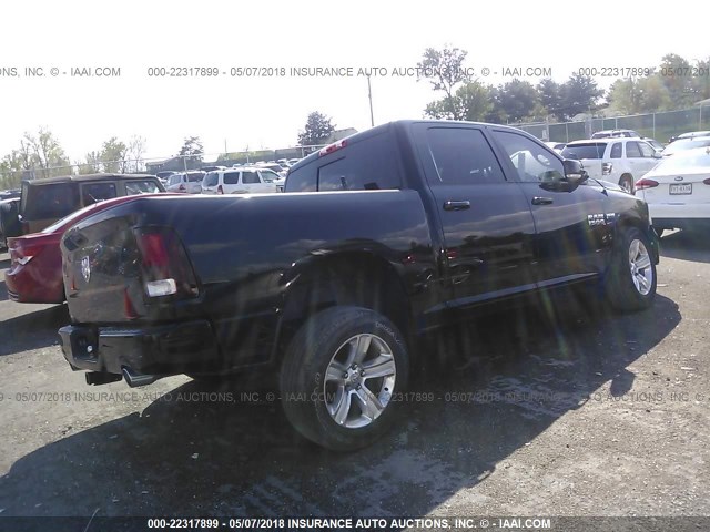 1C6RR6MT6ES271930 - 2014 RAM 1500 SPORT BLACK photo 4