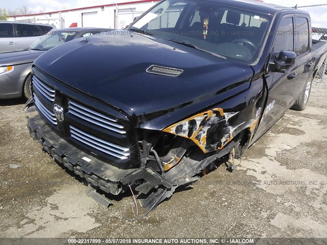 1C6RR6MT6ES271930 - 2014 RAM 1500 SPORT BLACK photo 6