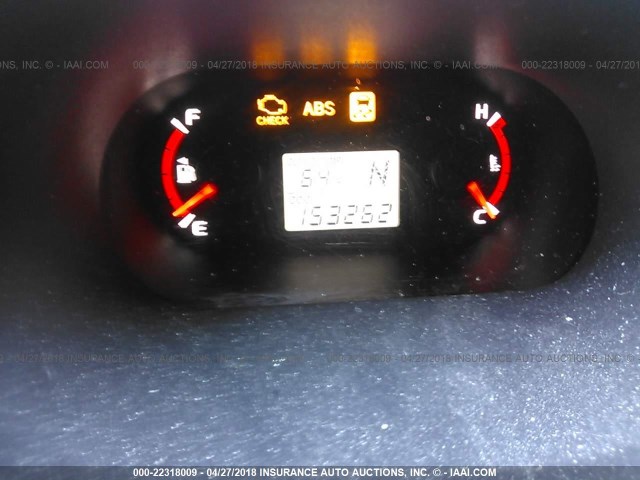 2T1KU4EE0AC471565 - 2010 TOYOTA COROLLA MATRIX  BLUE photo 7