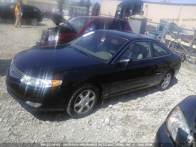 2T1CF28PX3C608515 - 2003 TOYOTA CAMRY SOLARA SE/SLE 黑色 照片 2