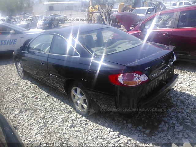 2T1CF28PX3C608515 - 2003 TOYOTA CAMRY SOLARA SE/SLE 黑色 照片 3