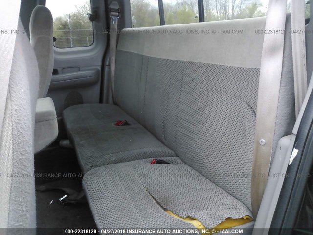 1FTRX17W2XNB42981 - 1999 FORD F150 BLACK photo 8