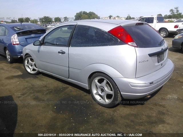 1FAFP31N07W241426 - 2007 FORD FOCUS ZX3/S/SE/SES SILVER photo 3