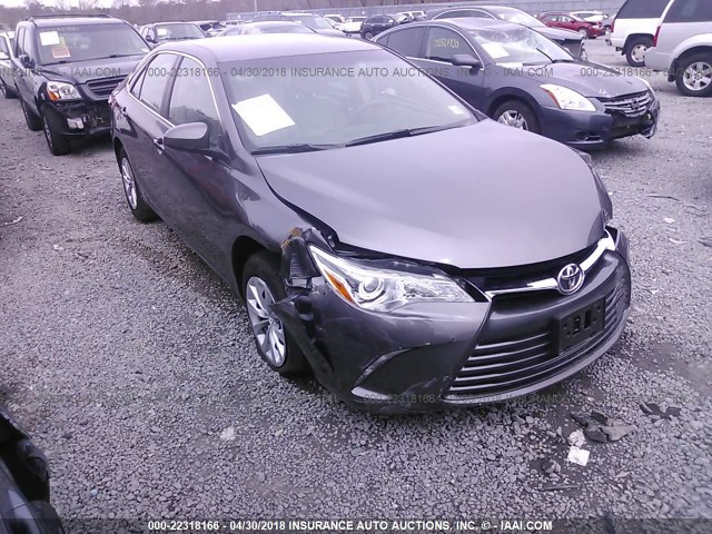 4T1BF1FK2HU666640 - 2017 TOYOTA CAMRY LE/XLE/SE/XSE GRAY photo 1