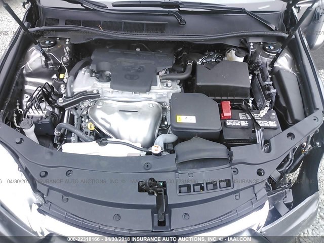 4T1BF1FK2HU666640 - 2017 TOYOTA CAMRY LE/XLE/SE/XSE GRAY photo 10