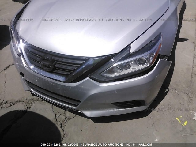 1N4AL3AP4GN312334 - 2016 NISSAN ALTIMA 2.5/S/SV/SL/SR SILVER photo 6