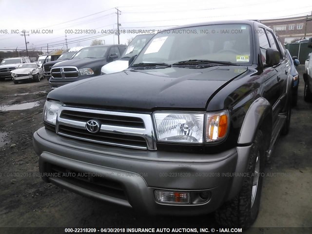 JT3HN87R8Y0303406 - 2000 TOYOTA 4RUNNER LIMITED BLACK photo 6