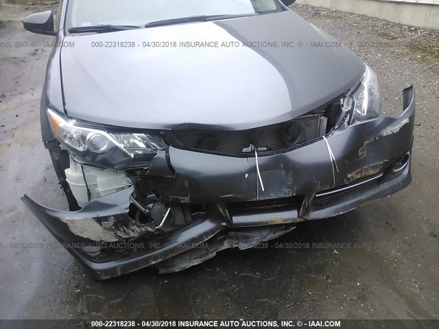 4T1BF1FK7EU422266 - 2014 TOYOTA CAMRY L/SE/LE/XLE 灰色 照片 6