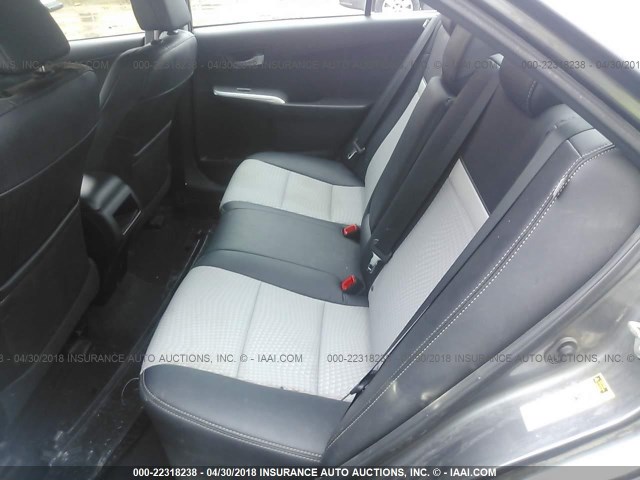 4T1BF1FK7EU422266 - 2014 TOYOTA CAMRY L/SE/LE/XLE 灰色 照片 8