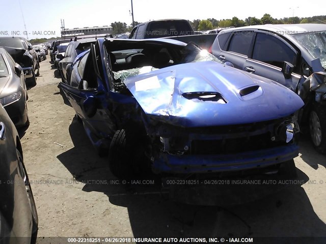 6G2VX12U56L564975 - 2006 PONTIAC GTO BLUE photo 6