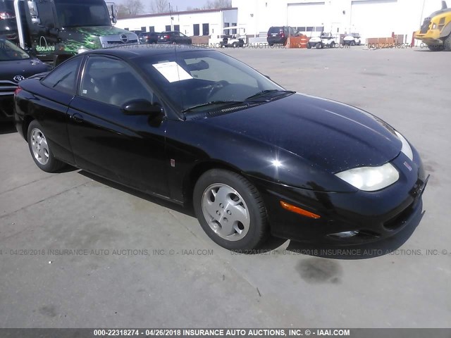 1G8ZY14742Z194828 - 2002 SATURN SC2 BLACK photo 1
