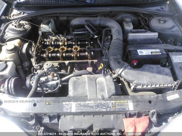 1G8ZY14742Z194828 - 2002 SATURN SC2 BLACK photo 10