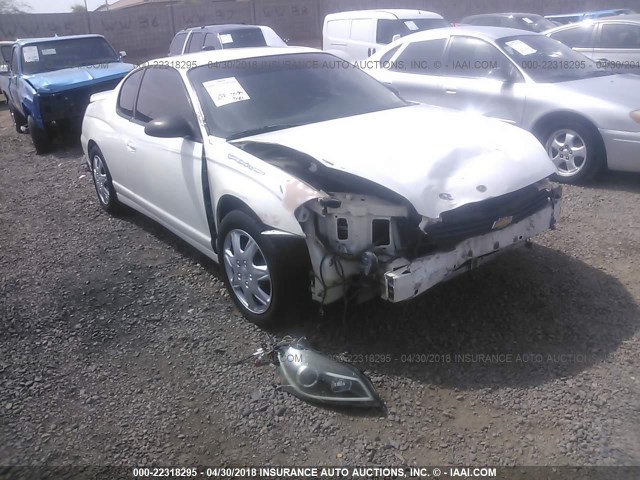 2G1WN151269320172 - 2006 CHEVROLET MONTE CARLO LTZ WHITE photo 1