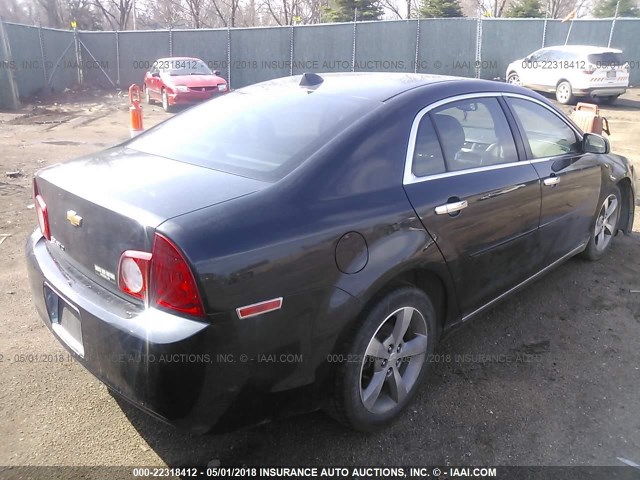 1G1ZC5E04CF153835 - 2012 CHEVROLET MALIBU 1LT 黑色 照片 4